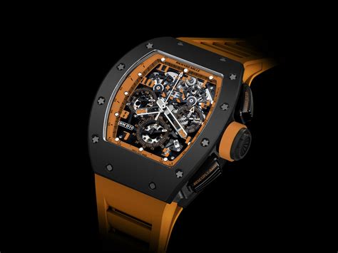 richard mille watch orange band|richard mille watch price.